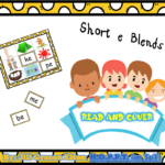 Short e Blends Read and Cover